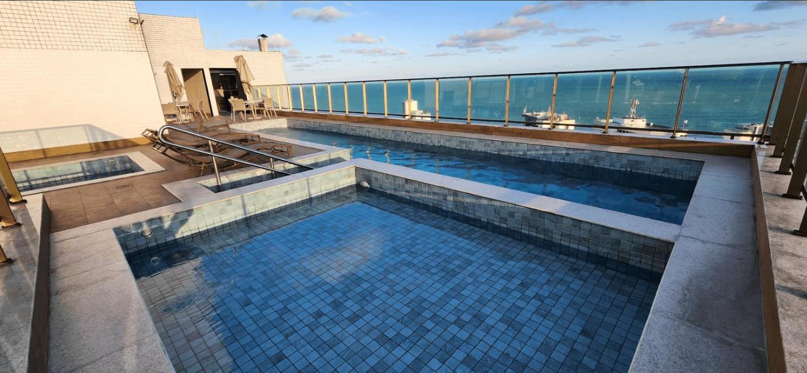 Flat 2 Quartos A 100M Da Praia De Boa Viagem Recife Kültér fotó