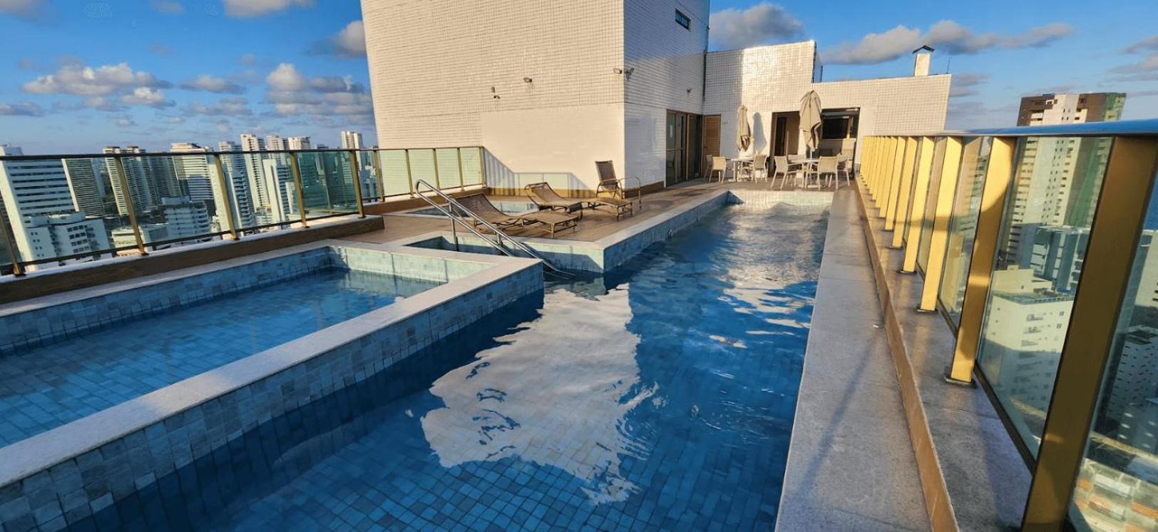 Flat 2 Quartos A 100M Da Praia De Boa Viagem Recife Kültér fotó